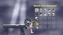 Wheelchair Guy, Happy Wheels Wiki