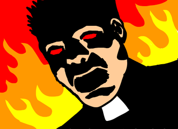 Another priest (this could possibly be the Evil Priest's past self).