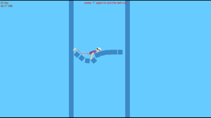 Irresponsible Mom trying to get past a freeze fall.