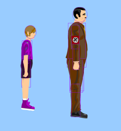 A hitler NPC.