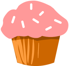The cupcake.