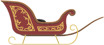 The sleigh.