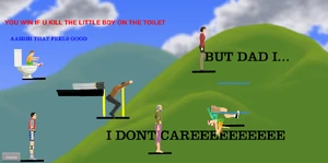 A sword throw level.