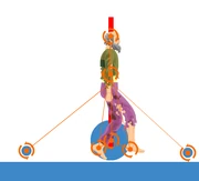 A walking NPC mechanism.