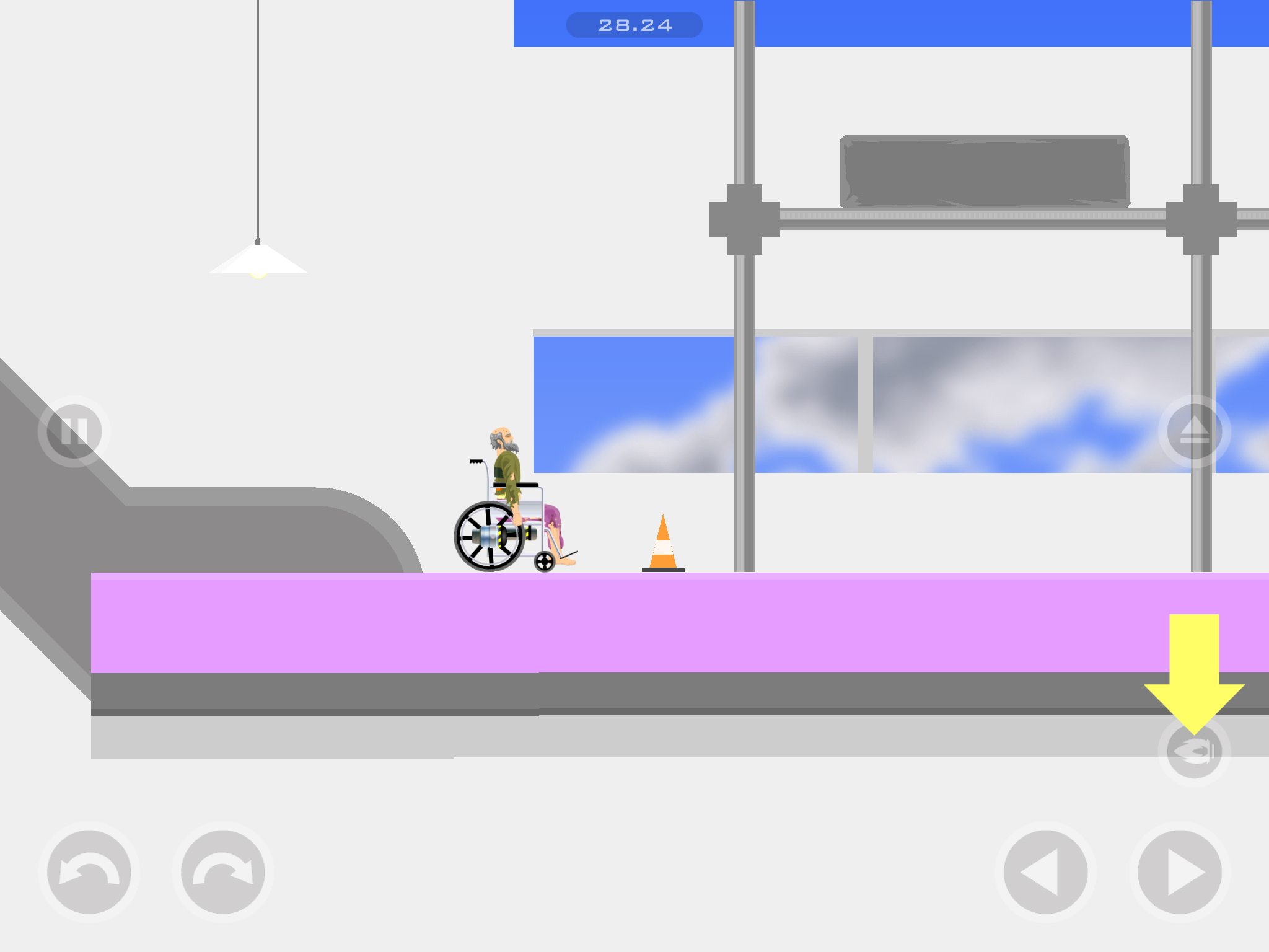 Mobile App Level 15 (Wheelchair Guy), Happy Wheels Wiki