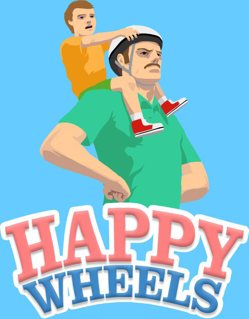 Happy Wheels  MY SON MADE A LEVEL?! 