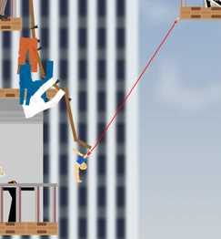 Mom's baby's tendons stretching.