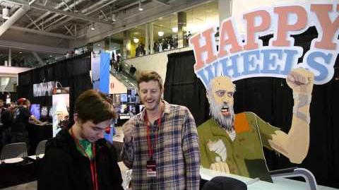 Happy Wheels Gameplay iOS & Android Pax East 2013-0