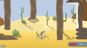 The third and last attack - Stone pillars.