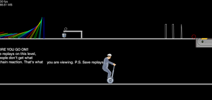 A rube goldberg machine