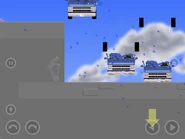 Dodging 3 vans as Segway Guy enters the tunnel.