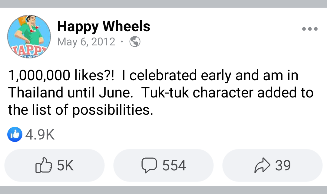 Wheelchair Guy, Happy Wheels Wiki