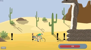 The first counterattack - Spiked rocks.