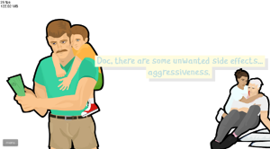 End screen if you won the fight.