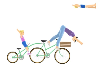 All ejecting at once.