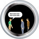 The "Blah blah blah" badge.