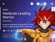 LINE Webtoon (English) Mobile Background (April 2021)