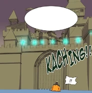 Front view of Cobalt Castle