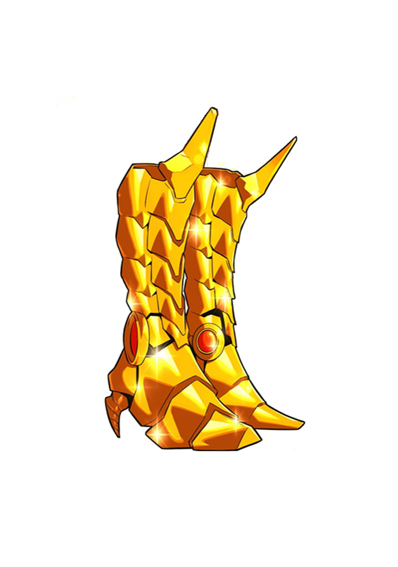 ガイアッシュカイザー キャラトレ Golden Plate Boots of the Fire Dragon | Hardcore Leveling