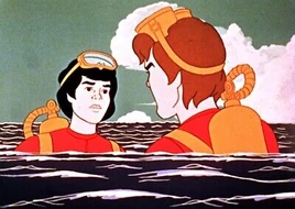Scuba diving brothers
