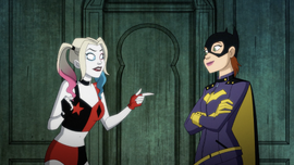 Harley and Batgirl