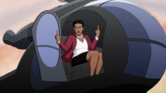 Amanda Waller makes her escape