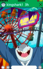 King Shark enjoys unemployment
