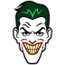 Twitter emoji (Joker)