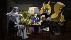 Villains poker game