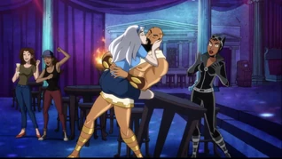 Maxie Zeus and Nora Freeze