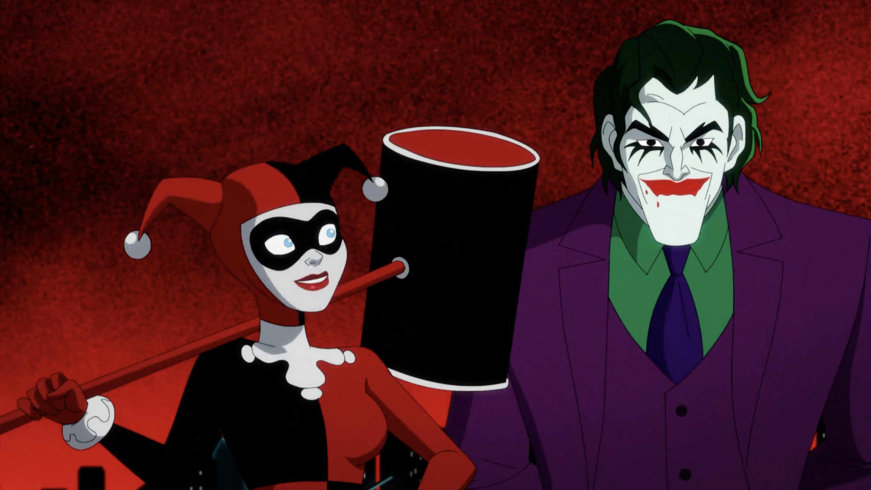 the joker and harley quinn batman animated series