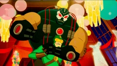 Bat beats up Kite Man