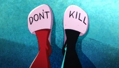 Harley's "Don't Kill" Slippers