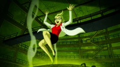 Harley's last moment as Harleen Quinzel