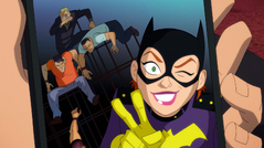 Batgirl on social media