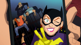 Batgirl selfie