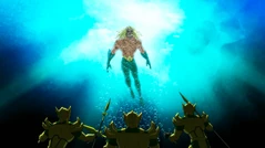 Clayface masquerading as Aquaman