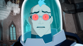 Mr. Freeze gazes at his wife