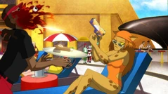 Cheetah at the Lexor Hotel