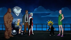 Doctor Psycho betrays the crew and teams up with Riddler