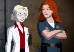 Cheryl working at Arkham Asylum