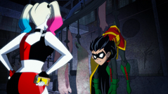 Harley refuses to fight Robin