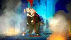 Harley brutally murders The Penguin