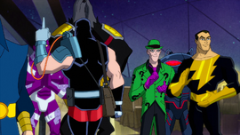 The Riddler applauding 's victory