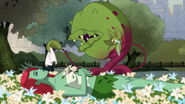 Frank mourning Ivy