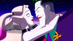 Escaping together.png (1.4 MB) The Joker escapes with Harley