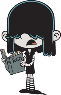 Hercia recytuje wiersz.