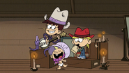 S1E26B Luna, Lily and Lana in western wear