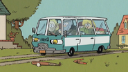 S1E18A Loud family in trapped van