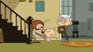 S1E07A Luan playing with Lily